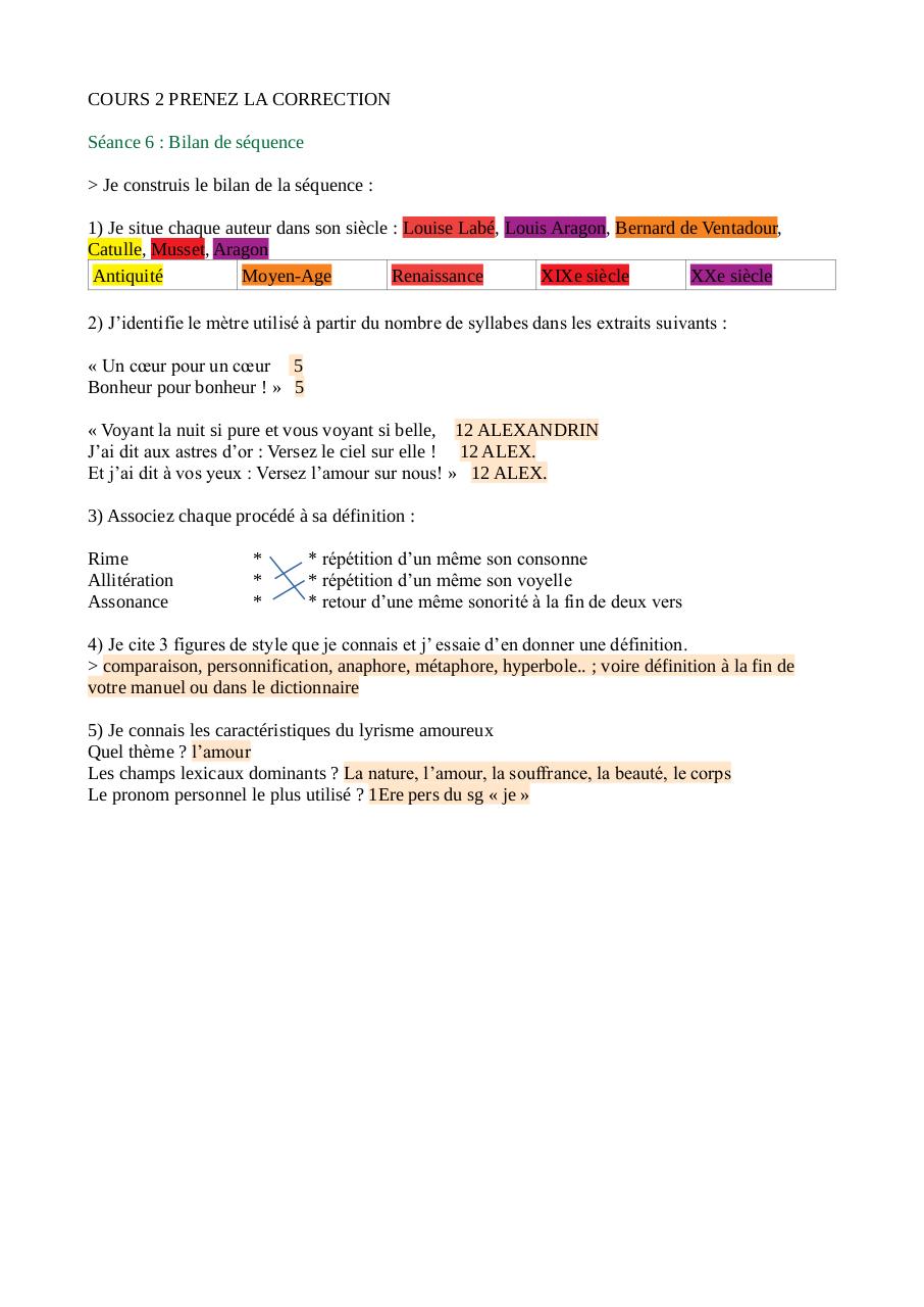 Aperçu du document continuitÃ© des apprentissages cours 2 niveau quatriÃ¨me.pdf - page 1/1