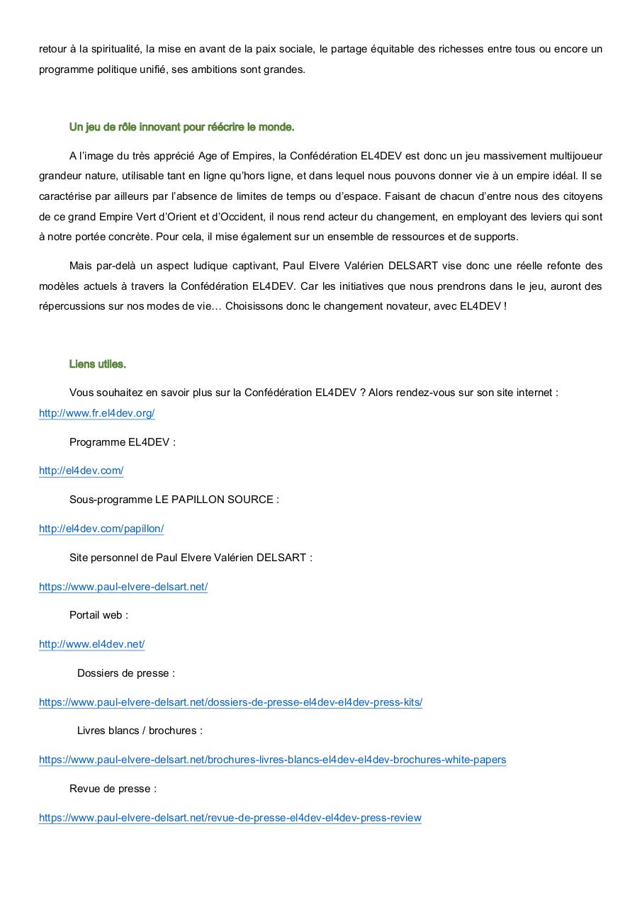 Aperçu du document Empire Vert - Communiqué 1.pdf - page 2/3 Empire Vert - Communiqué 1.pdf - page 2/3