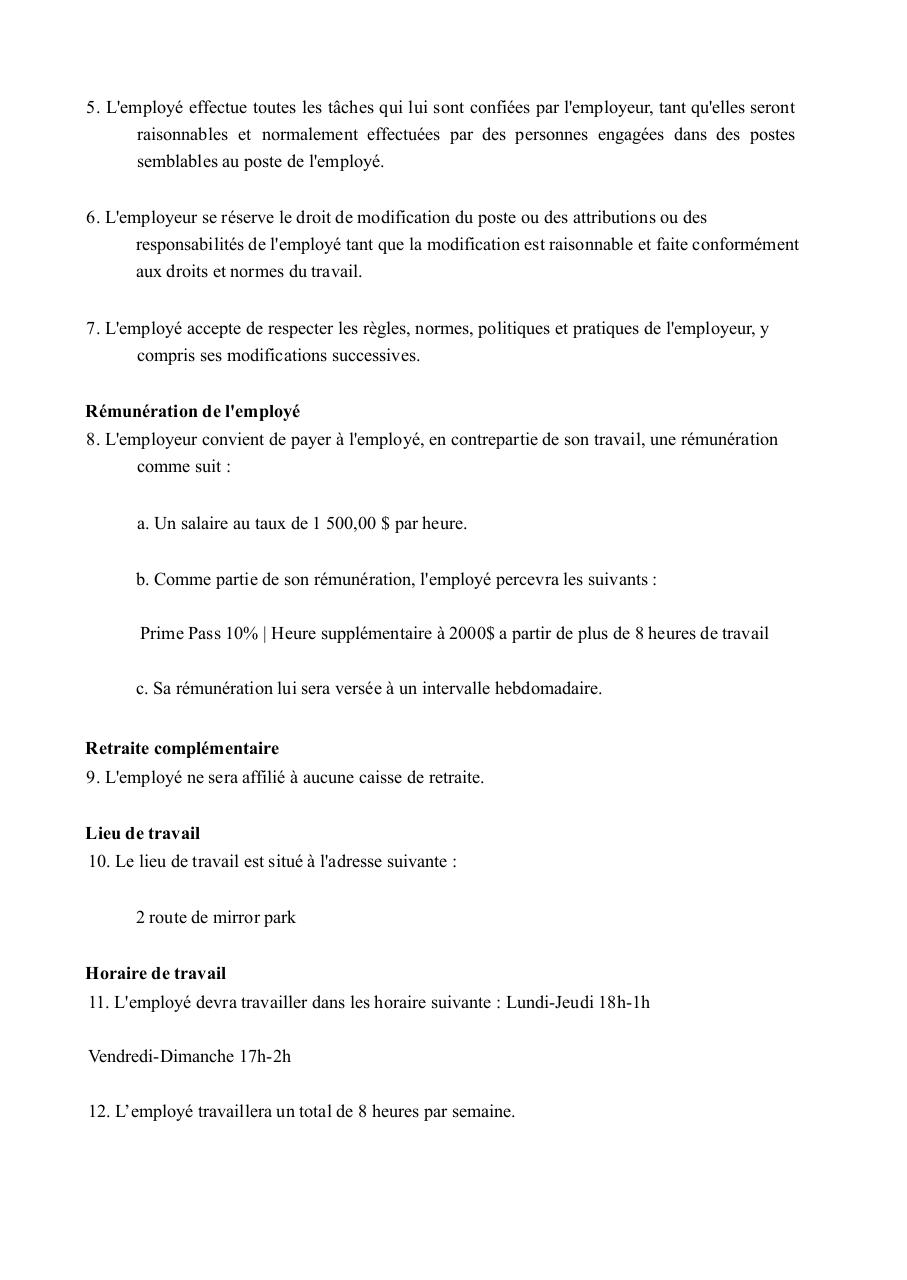 Contrat de travail Mehmet GAVAKLIOGLU.pdf - page 2/6