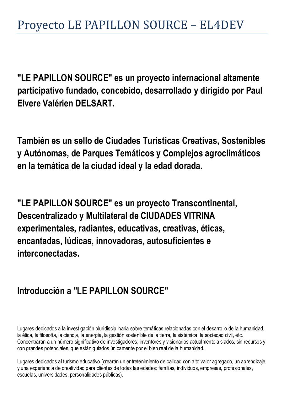 LE PAPILLON SOURCE Esp.pdf - page 1/33