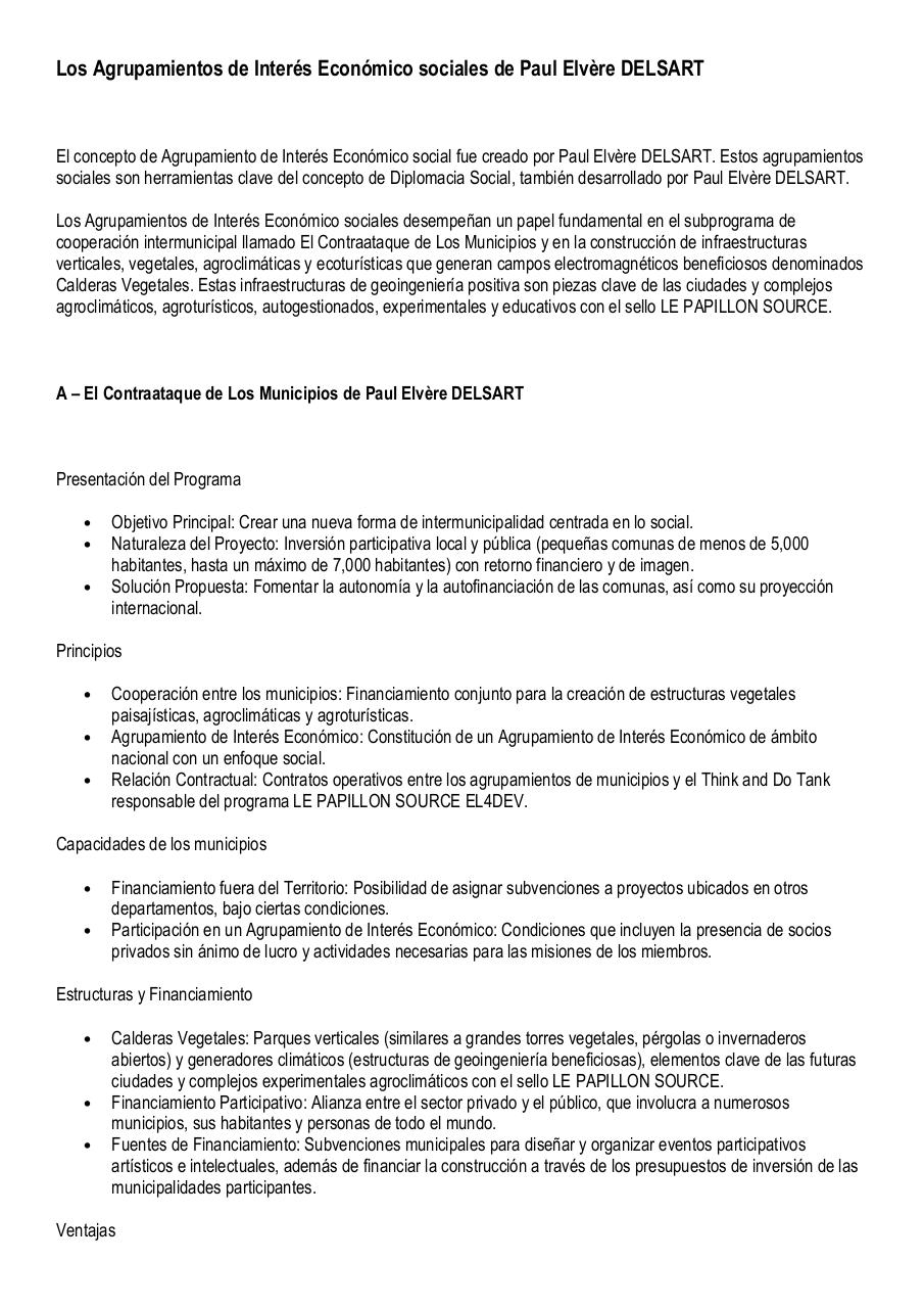 Los Agrupamientos de Interés Económico sociales de Paul Elvère DELSART.pdf - page 1/7