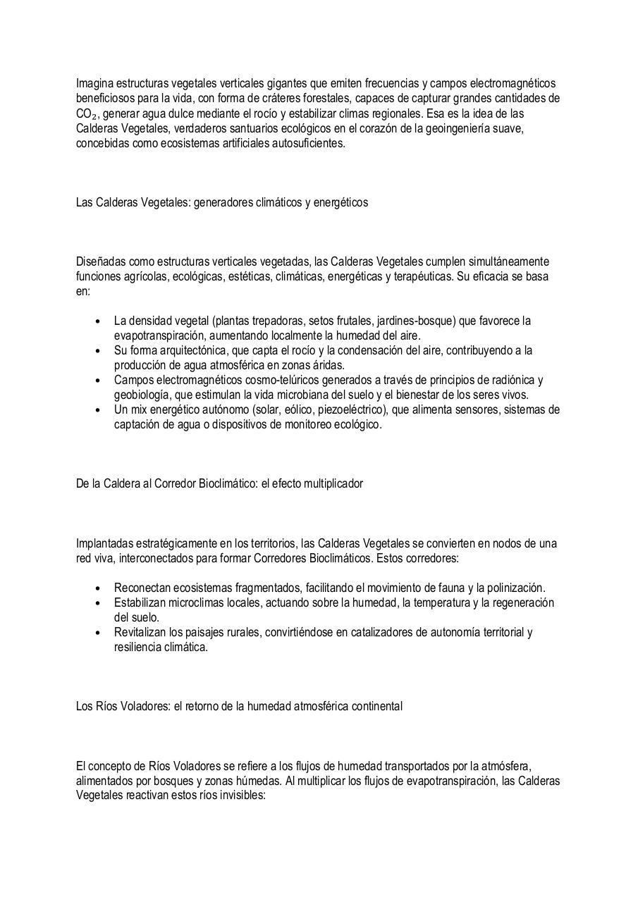 Corredores Bioclimáticos, Ríos Voladores y Calderas Vegetales de Paul Elvere DELSART.pdf - page 2/6
