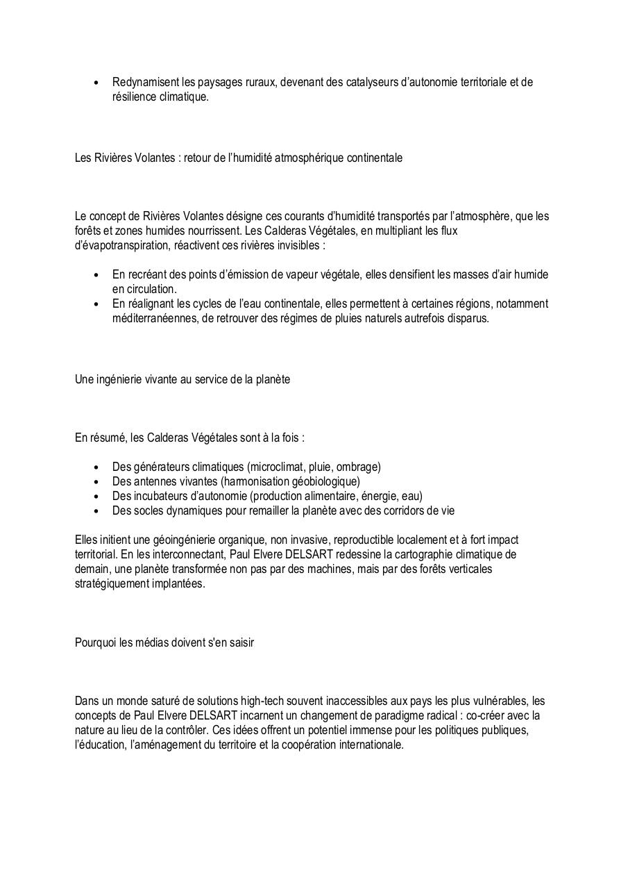 Les Corridors Bioclimatiques, Rivières Volantes et Calderas Végétales de Paul Elvere DELSART.pdf - page 3/6