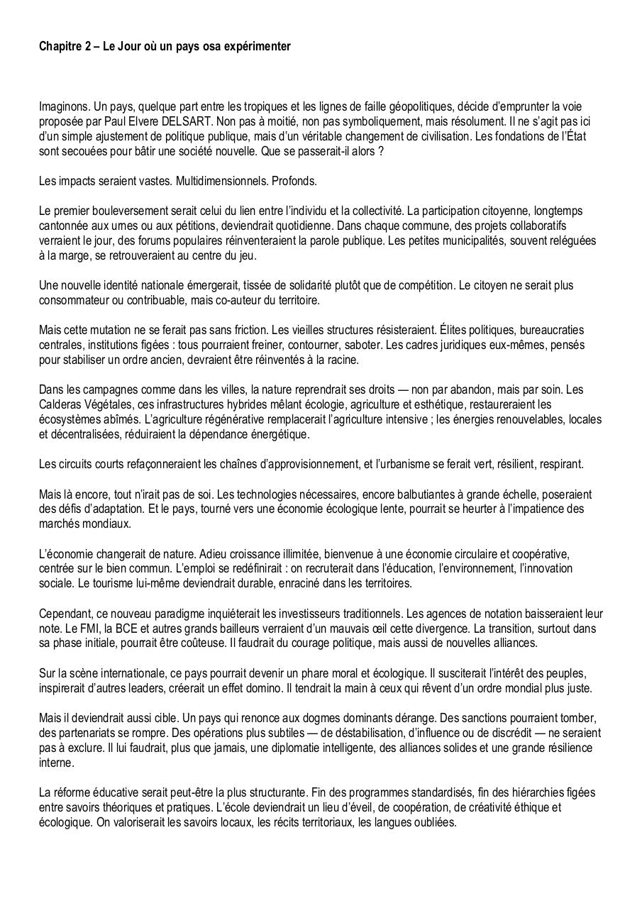 La vision sociopolitique de Paul Elvere DELSART – Vers une gouvernance planétaire participative.pdf - page 2/17