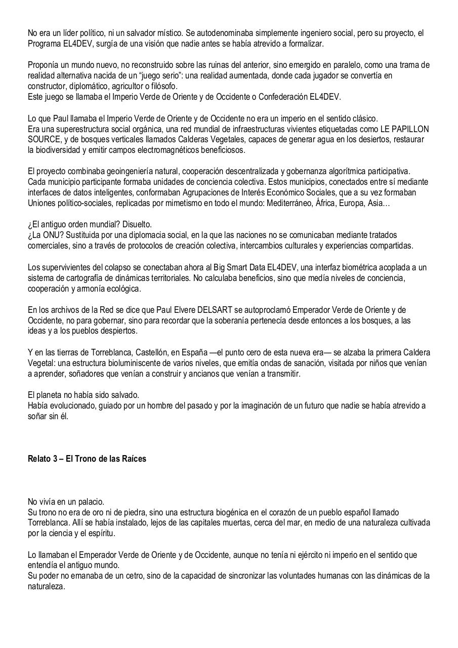 Proyecto de sociedad post-colapso – El Imperio Verde de Oriente y de Occidente de Paul Elvere DELSART.pdf - page 2/5