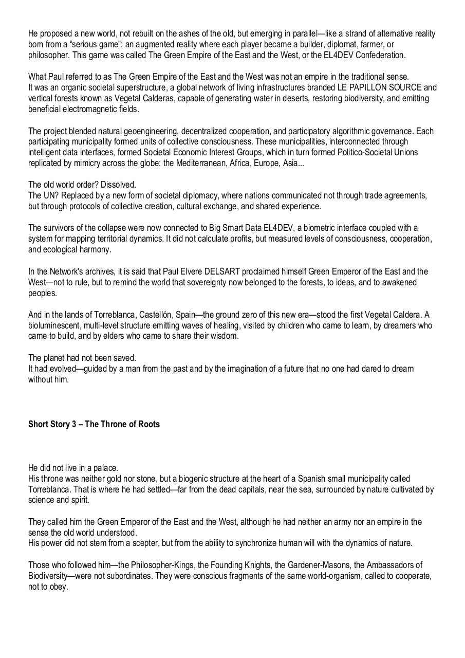 Post-Collapse societal project – The Green Empire of the East and the West by Paul Elvere DELSART.pdf - page 2/5
