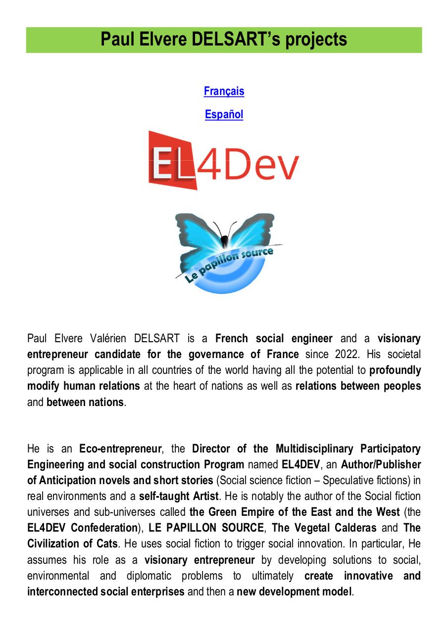 Paul Elvere DELSART's projects.pdf - page 1/17
