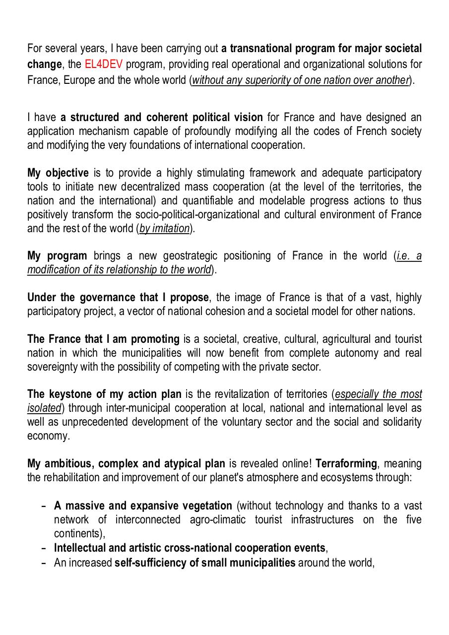 Paul Elvere DELSART - Transnational action plan to rebuild the nations of the world from 2025.pdf - page 3/11