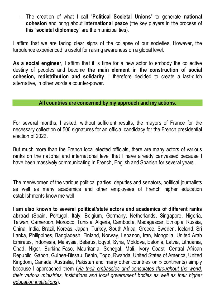 Paul Elvere DELSART - Transnational action plan to rebuild the nations of the world from 2025.pdf - page 4/11