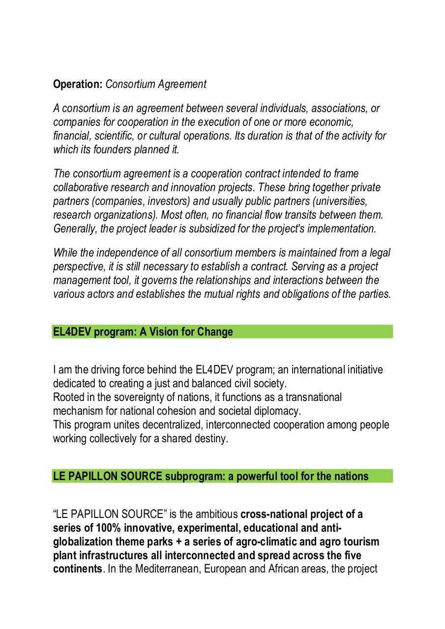 LE PAPILLON SOURCE EL4DEV - An atypical player in the Think and Do Tanks landscape - Paul Elvere DELSART.pdf - page 4/15