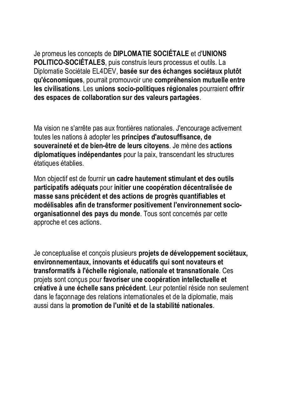 LE PAPILLON SOURCE EL4DEV - Un acteur atypique dans le paysage des Think and Do Tanks - Paul Elvere DELSART.pdf - page 2/16