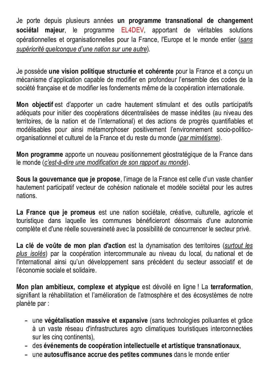 Paul Elvere DELSART - Plan d’action transnational pour reconstruire les nations du monde dès 2025.pdf - page 3/11