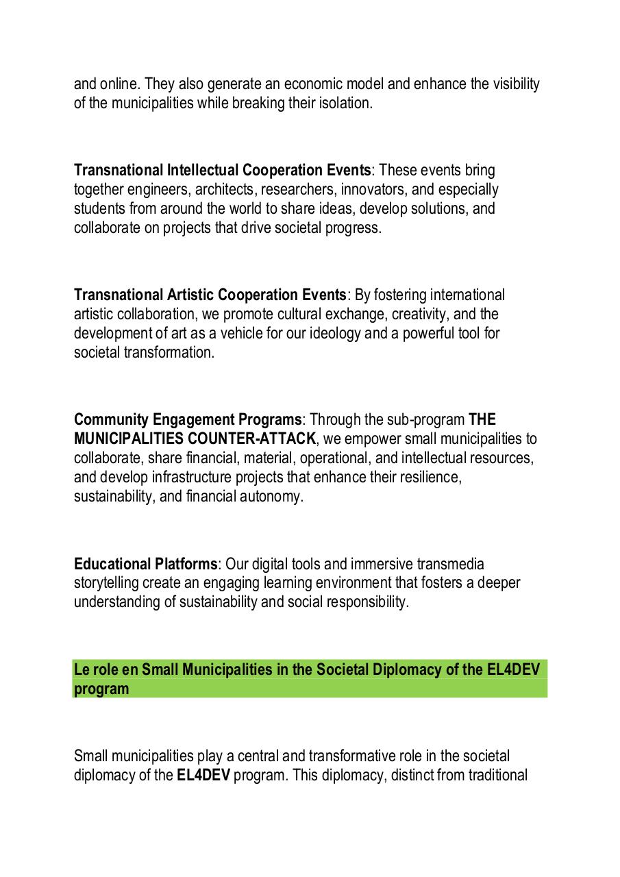 Sponsors - Support the Think and Do Tank LE PAPILLON SOURCE EL4DEV.pdf - page 4/13