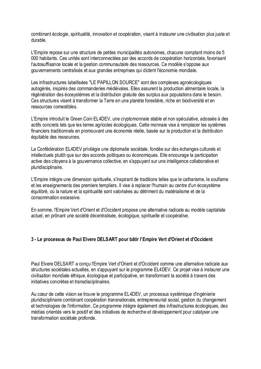L’Empire Vert d'Orient et d'Occident – Présentation, fonctionnement, processus - Paul Elvere DELSART.pdf - page 2/6