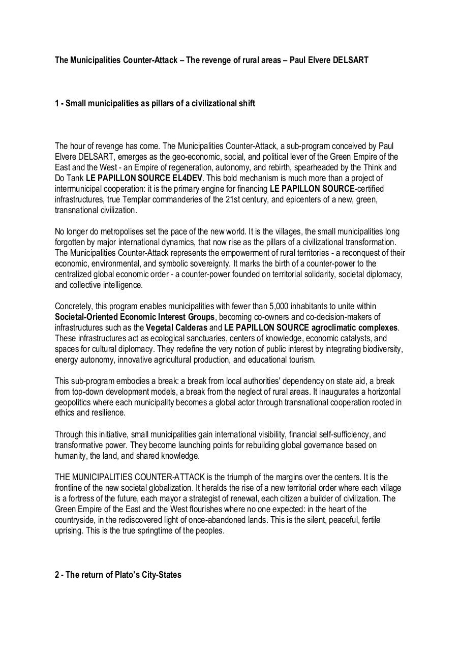 The Municipalities Counter-Attack – The revenge of rural areas – Paul Elvere DELSART.pdf - page 1/6