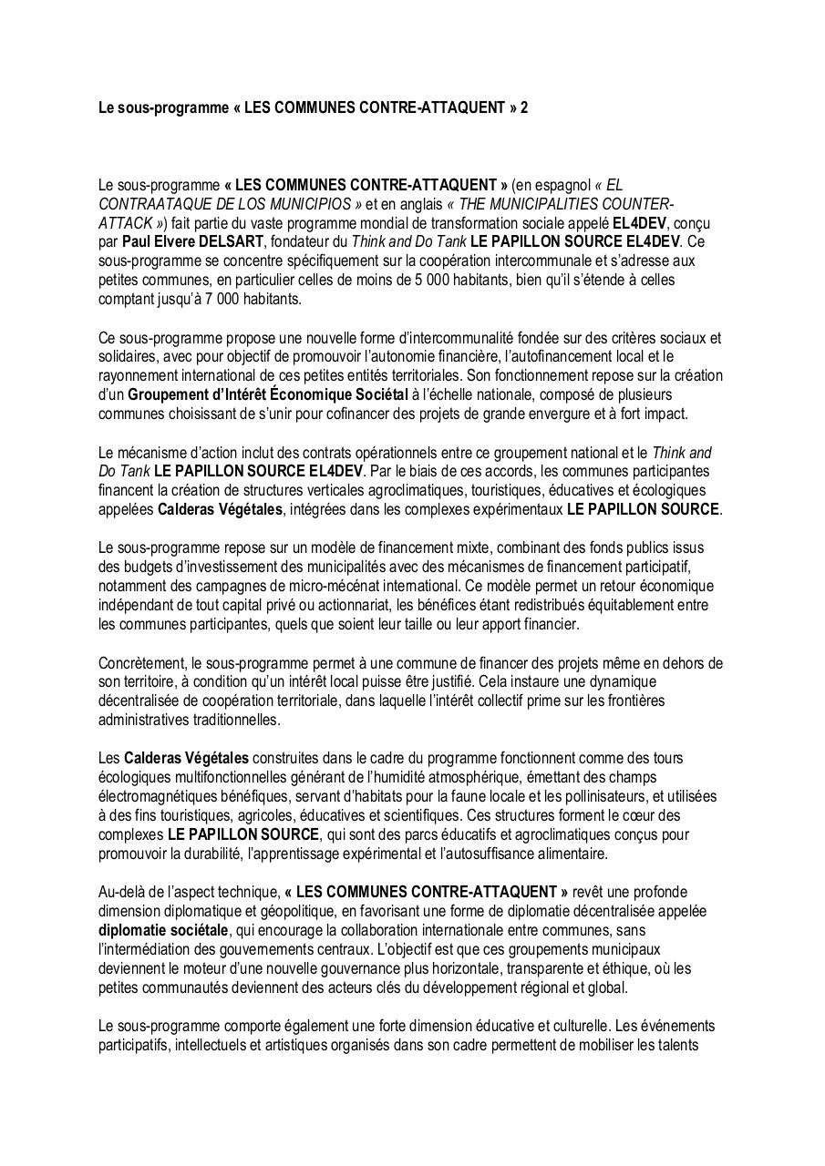 Le sous-programme « LES COMMUNES CONTRE-ATTAQUENT » 2.pdf - page 1/5