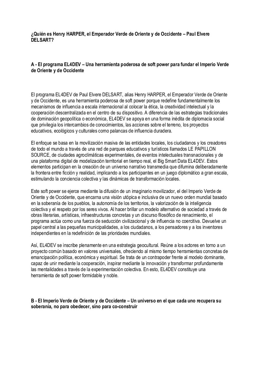 Quién es Henry HARPER, el Emperador Verde de Oriente y de Occidente – Paul Elvere DELSART.pdf - page 1/9