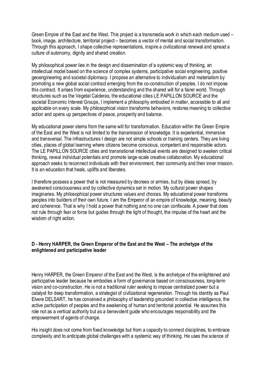 Who is Henry HARPER, the Green Emperor of the East and the West – Paul Elvere DELSART.pdf - page 3/9