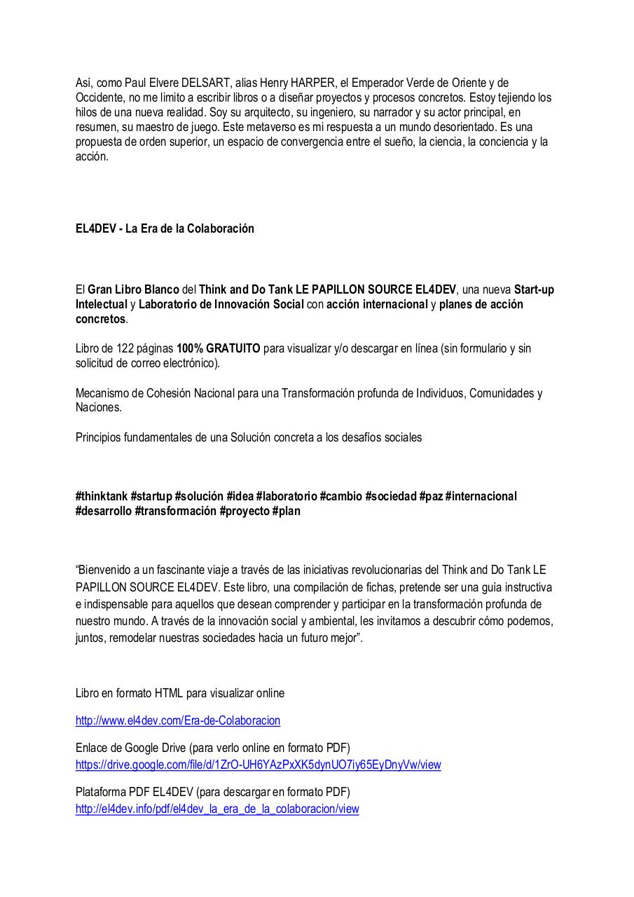 Un metaverso para reformar el mundo - El Imperio Verde de Oriente y de Occidente - Paul Elvere DELSART.pdf - page 2/5