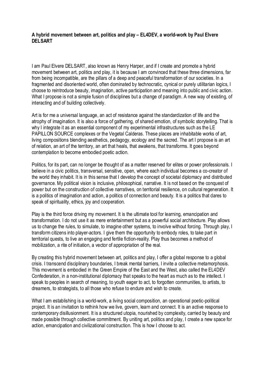 A hybrid movement between art, politics and play – EL4DEV, a world-work by Paul Elvere DELSART.pdf - page 1/5