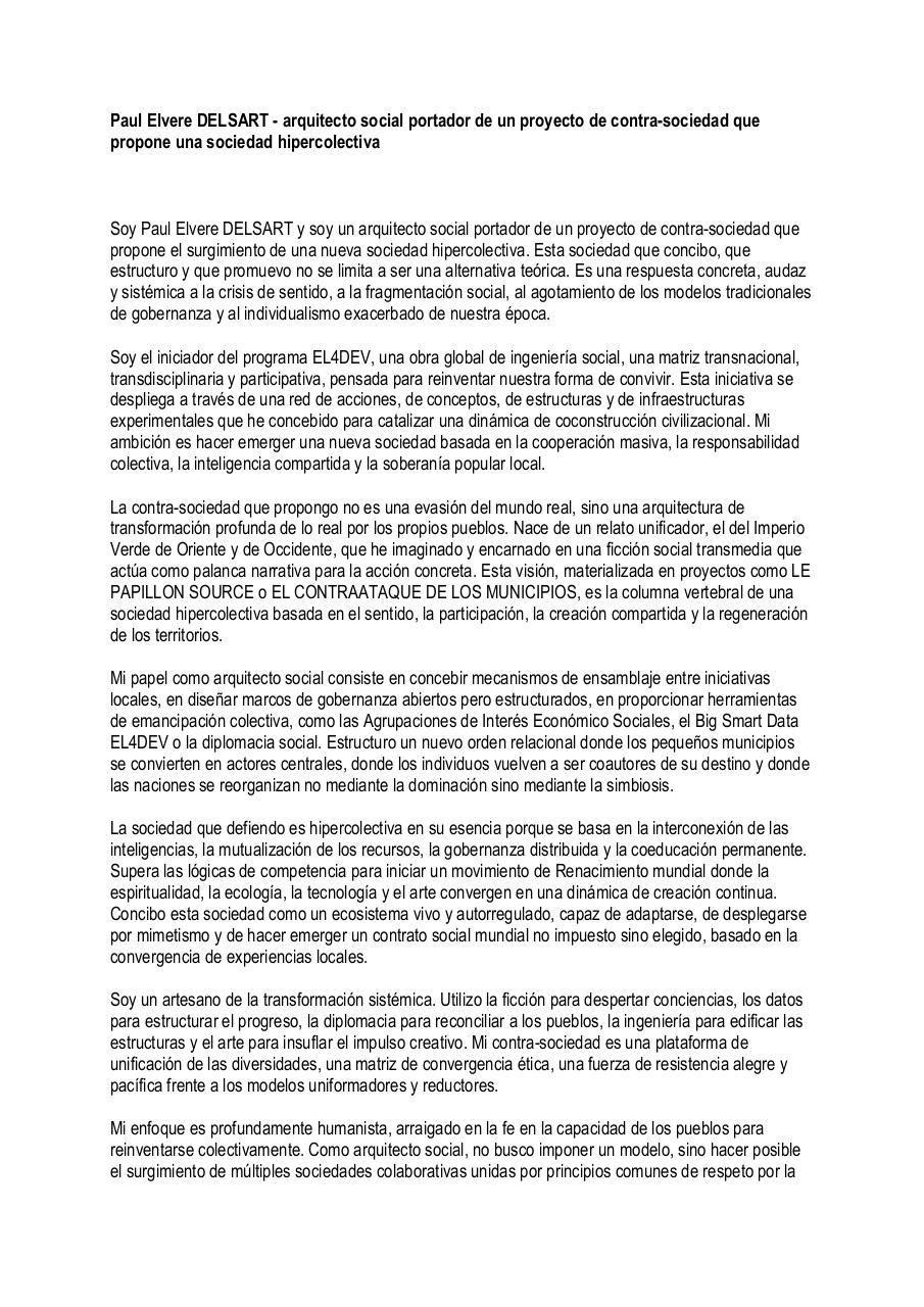 Paul Elvere DELSART - arquitecto social portador de un proyecto de contra-sociedad que propone una sociedad hipercolectiva.pdf - page 1/5