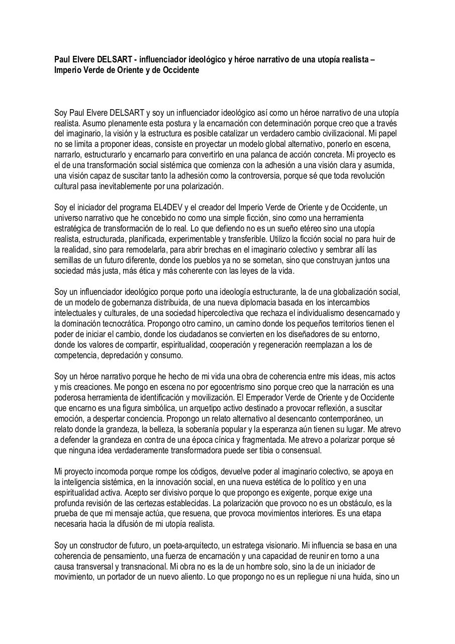 Paul Elvere DELSART - influenciador ideológico y héroe narrativo de una utopía realista – Imperio Verde de Oriente y de Occidente.pdf - page 1/5