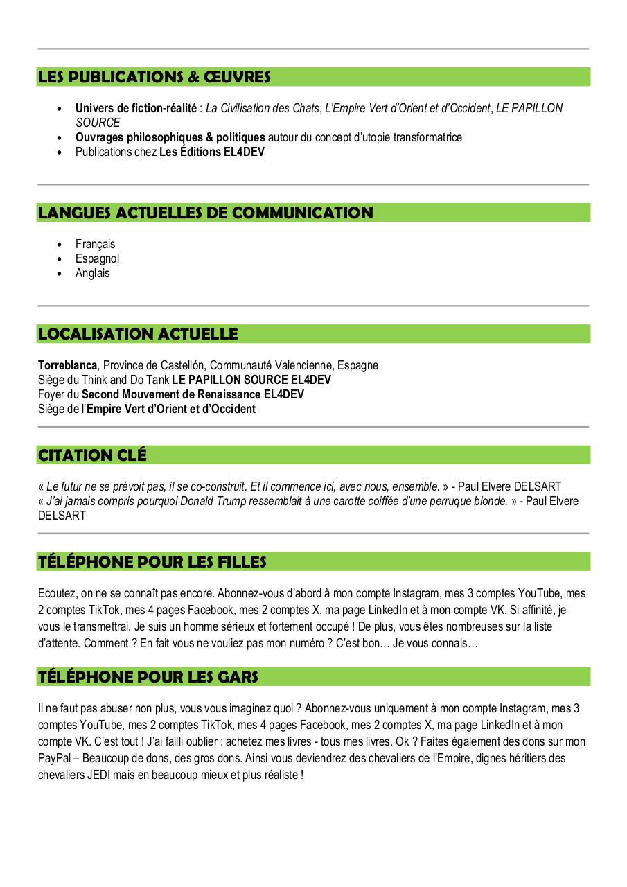 Aperçu du document Paul Elvere DELSART CV Fr.pdf - page 3/3 Paul Elvere DELSART CV Fr.pdf - page 3/3