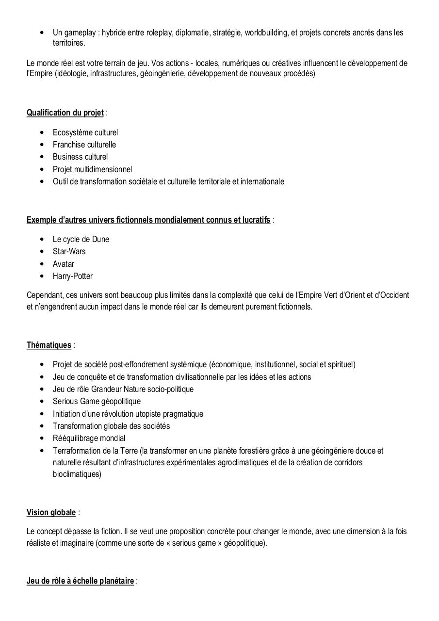 Business culturel L’Empire Vert d’Orient et d’Occident de Paul Elvere DELSART.pdf - page 2/13