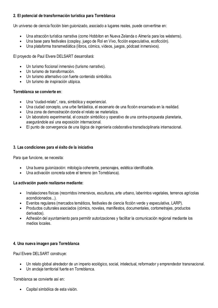 Plan B de desarrollo local de Torreblanca, Castellón por Paul Elvere DELSART.pdf - page 3/10