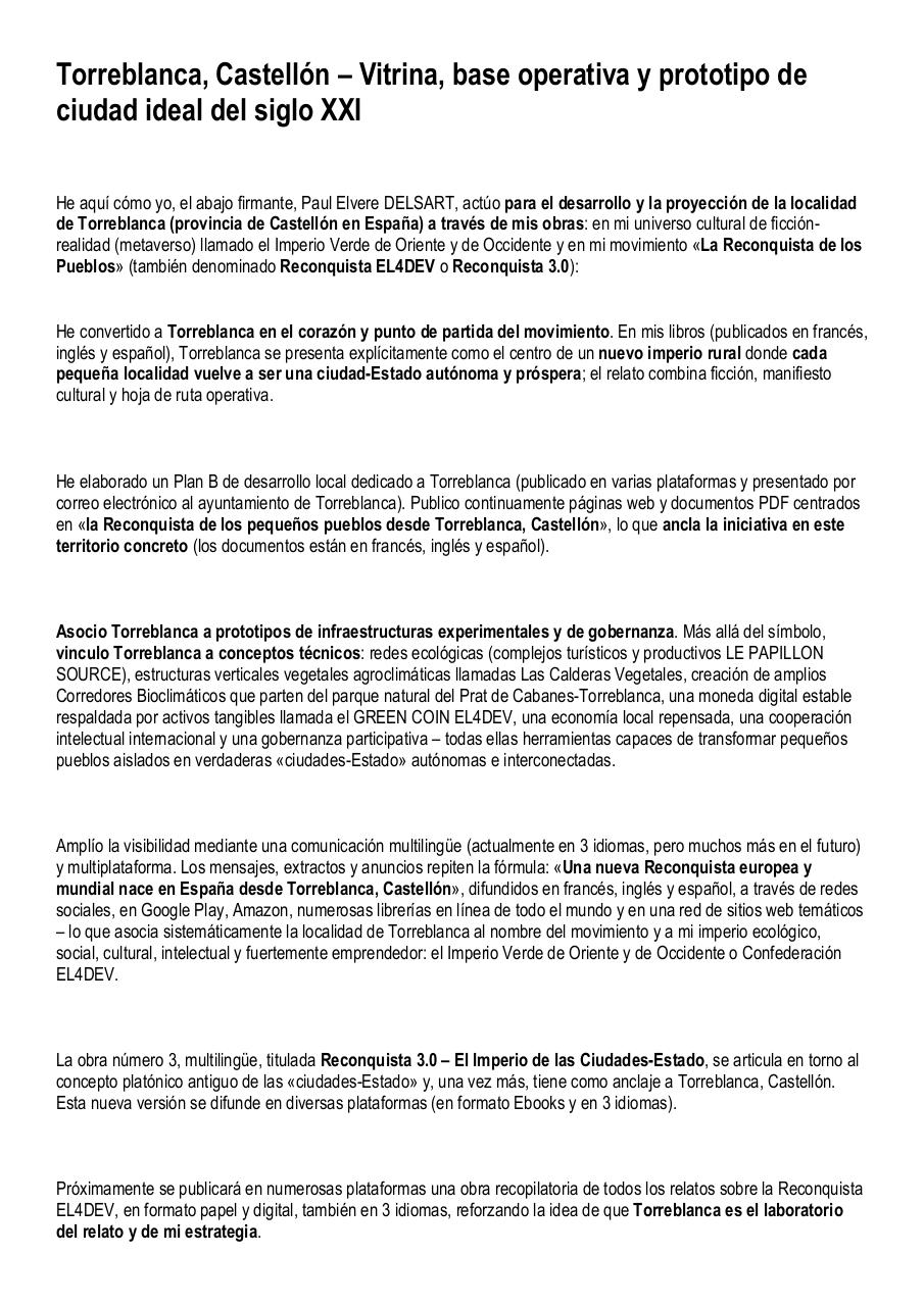Torreblanca, Castellón – Vitrina, base operativa y prototipo de ciudad ideal del siglo XXI.pdf - page 1/7