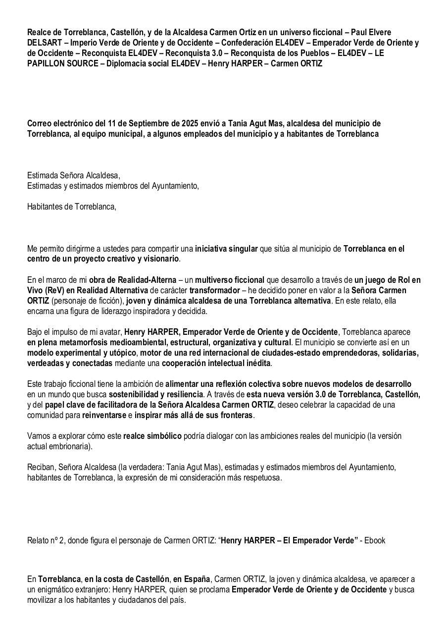 Realce de Torreblanca, Castellón, y de la Alcaldesa Carmen Ortiz en un universo ficcional – Paul Elvere DELSART.pdf - page 1/6