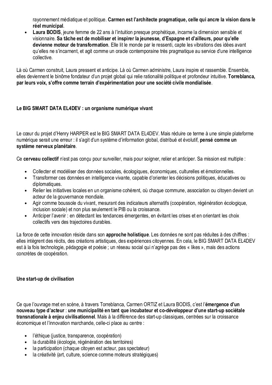 Torreblanca, Castellón, incubateur et co-développeur du BIG SMART DATA EL4DEV, premier réseau social de la paix.pdf - page 2/6