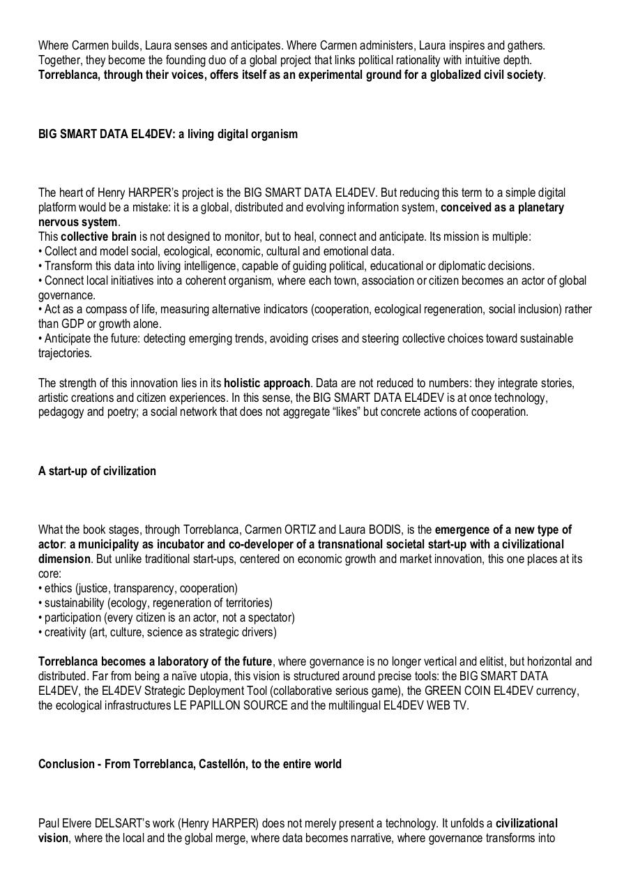 Torreblanca, Castellón, incubator and co-developer of the BIG SMART DATA EL4DEV, the first social network of peace.pdf - page 2/6