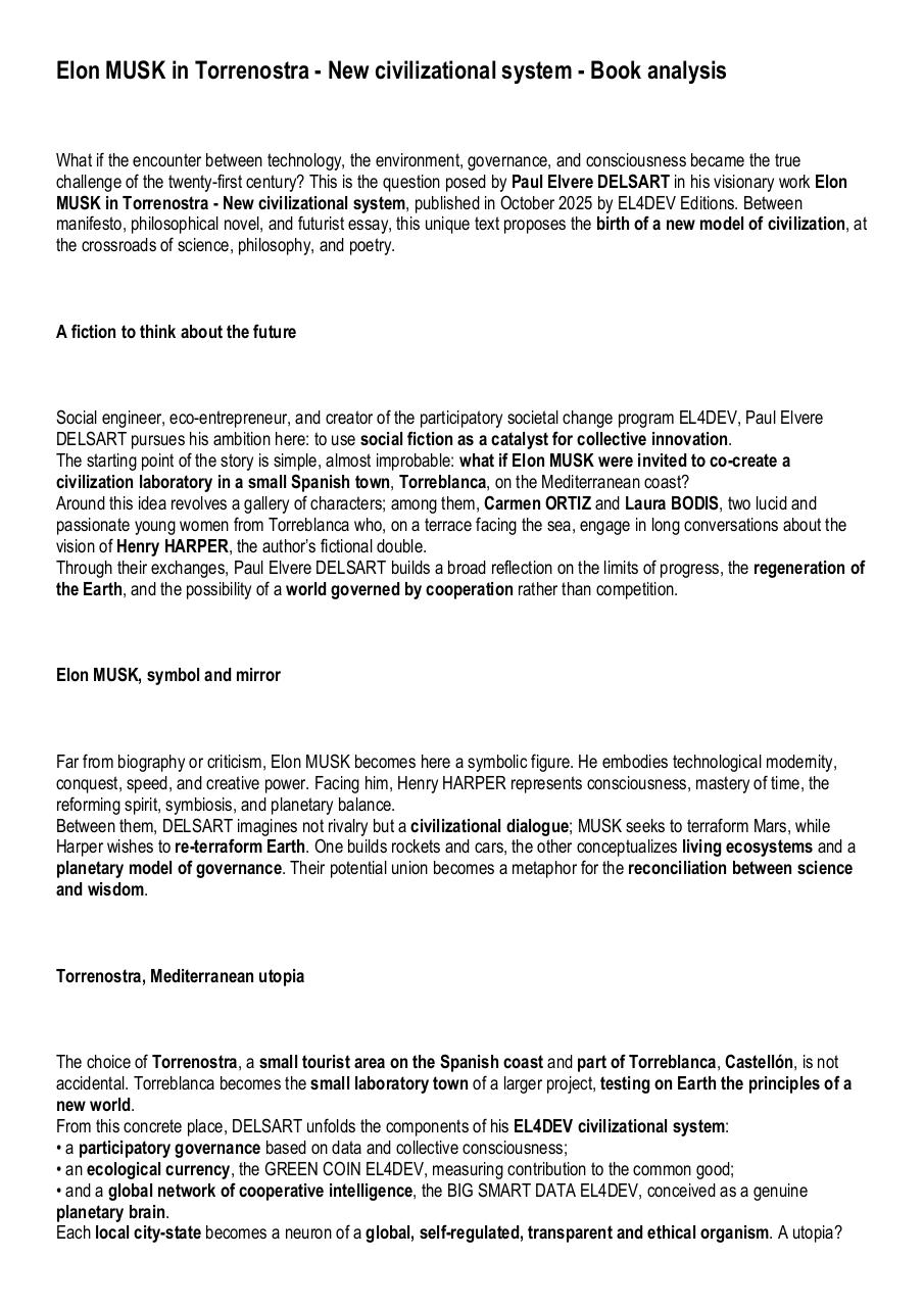 Elon MUSK in Torrenostra - New civilizational system - Book analysis.pdf - page 1/7