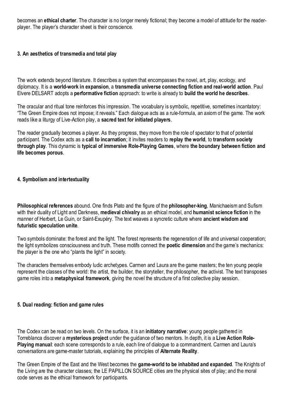 Codex of the EL4DEV Confederation – Generation Z Torreblanca – Paul Elvere DELSART's book analysis.pdf - page 2/3