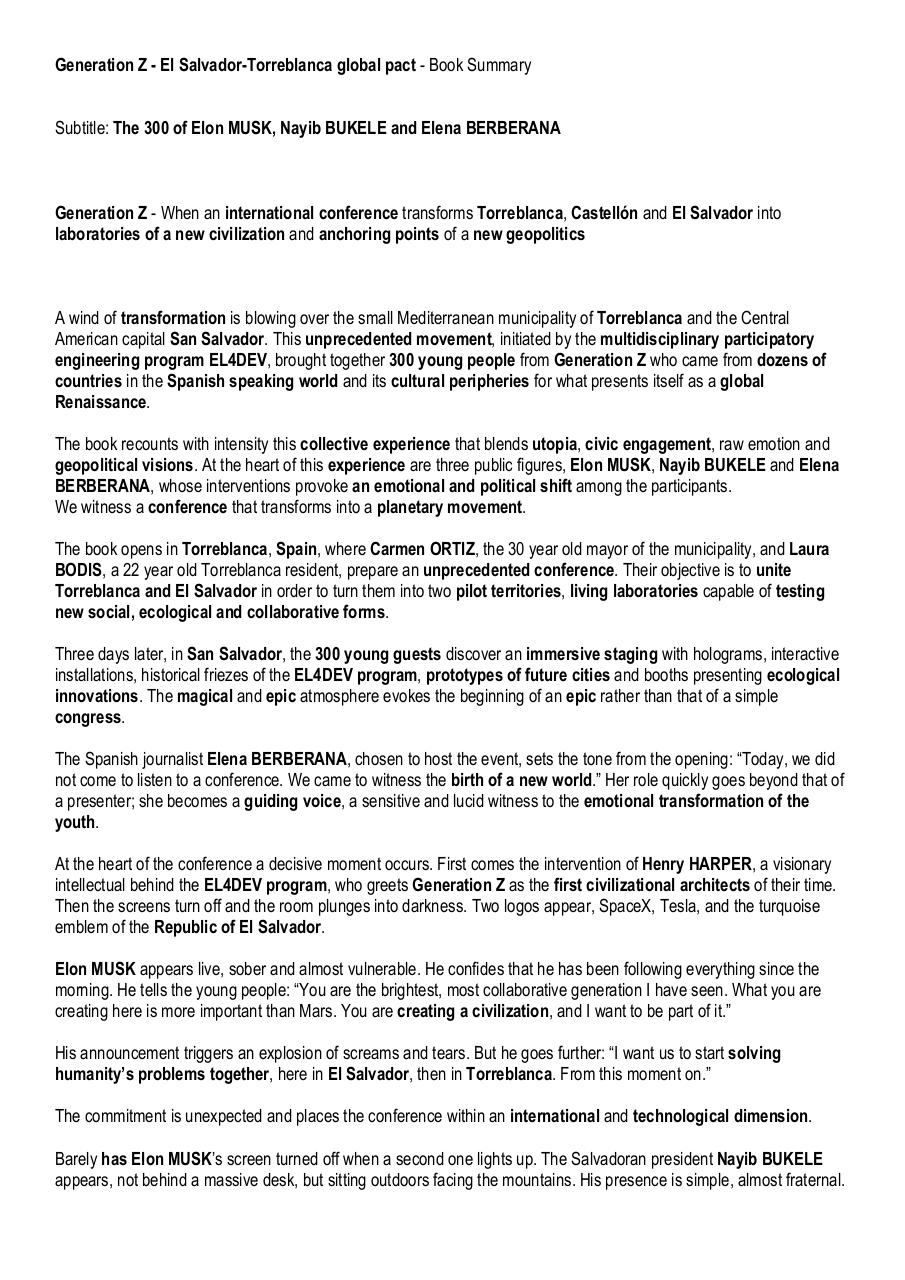 Generation Z - El Salvador-Torreblanca global pact - Book Summary.pdf - page 1/7