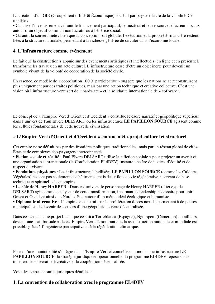 LE PAPILLON SOURCE, clé du processus de reconstruction des nations post-effondrement.pdf - page 2/9