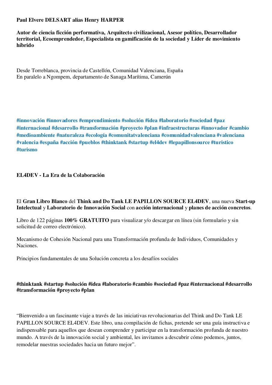 Carta abierta a Elon Musk – Por qué invertir en España, en Torreblanca, Castellón, Comunidad Valenciana – PAI Doña Blanca – Sistema posturbano - Paul Elvere DELSART.pdf - page 4/8