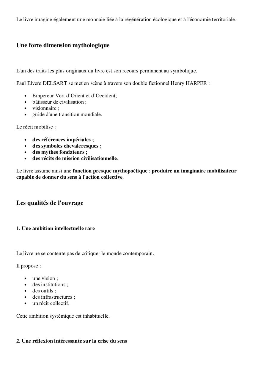 Gen Z – Nouvel Ordre Mondial Alternatif – Volume 1 - Analyse du livre de Paul Elvere DELSART.pdf - page 4/7