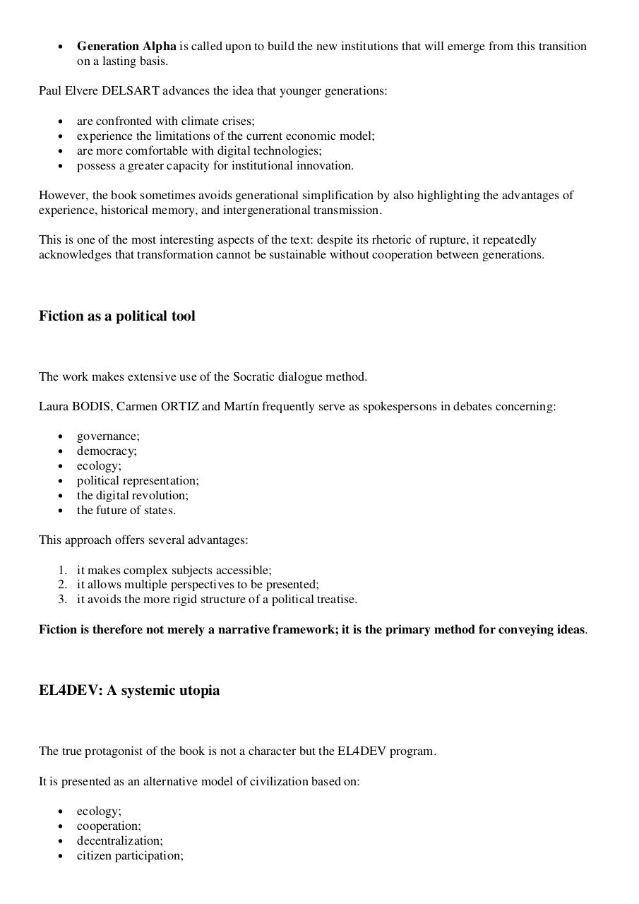 Gen Z – Alternative New World Order – Volume 1 - Analysis of the book by Paul Elvere DELSART.pdf - page 2/6